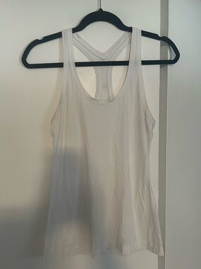 Lululemon White Tank Top